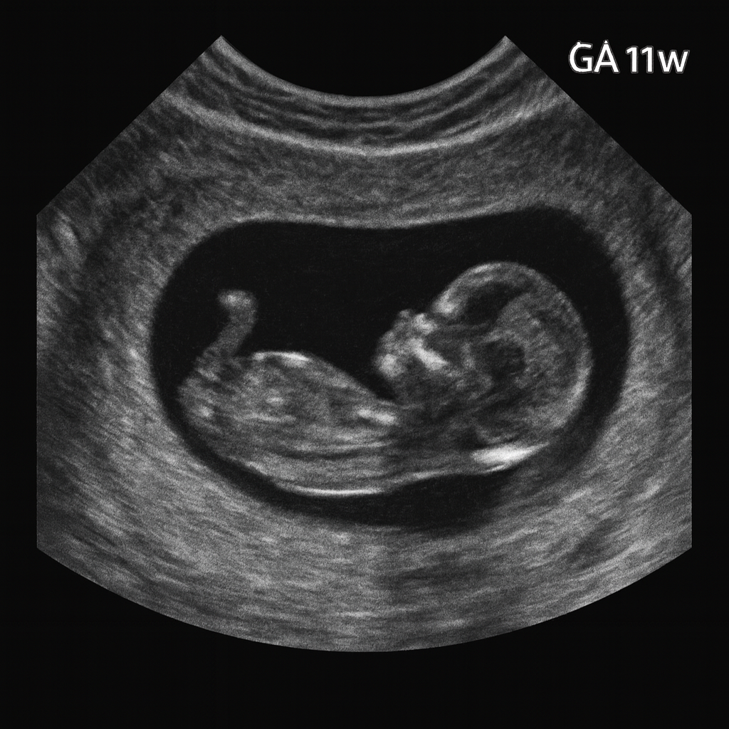 Ultraschall Baby Ultraschallbild personalisierbar Schwangerschaft Foto Bild mit Name und Datum