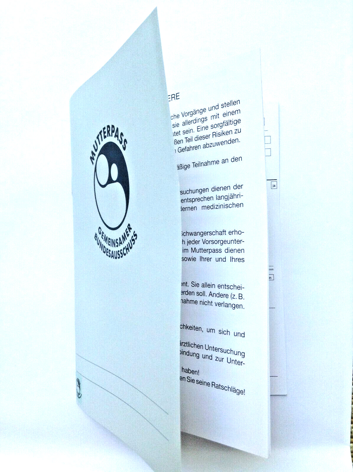 Mutterpass – Schwangerschaftsbuch zur Erinnerung, stilvolles Geschenk für werdende Mütter
