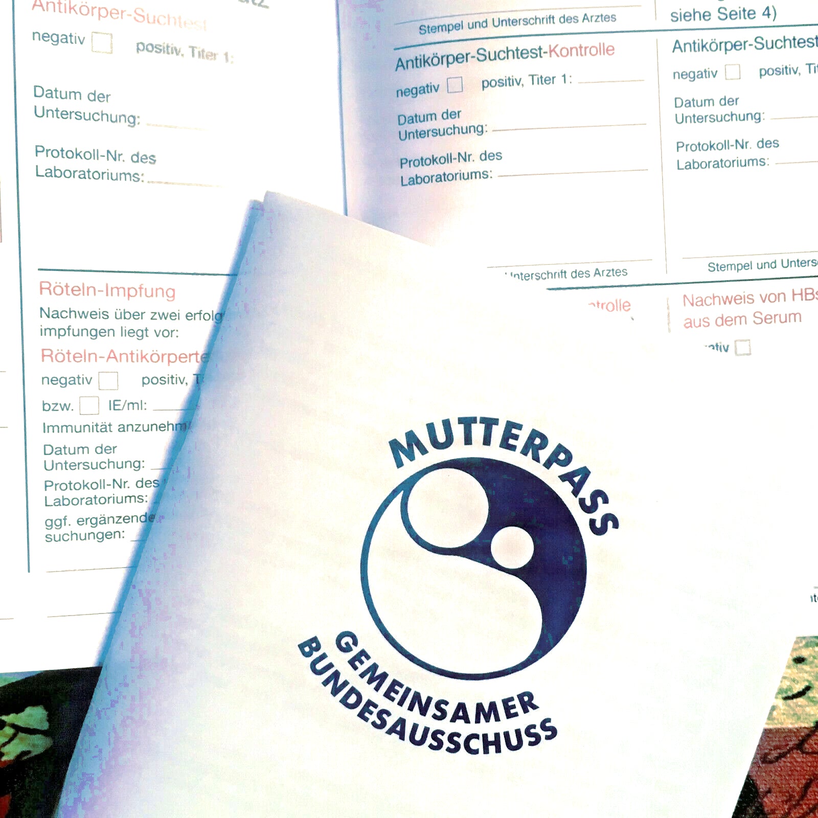 Mutterpass – Schwangerschaftsbuch zur Erinnerung, stilvolles Geschenk für werdende Mütter